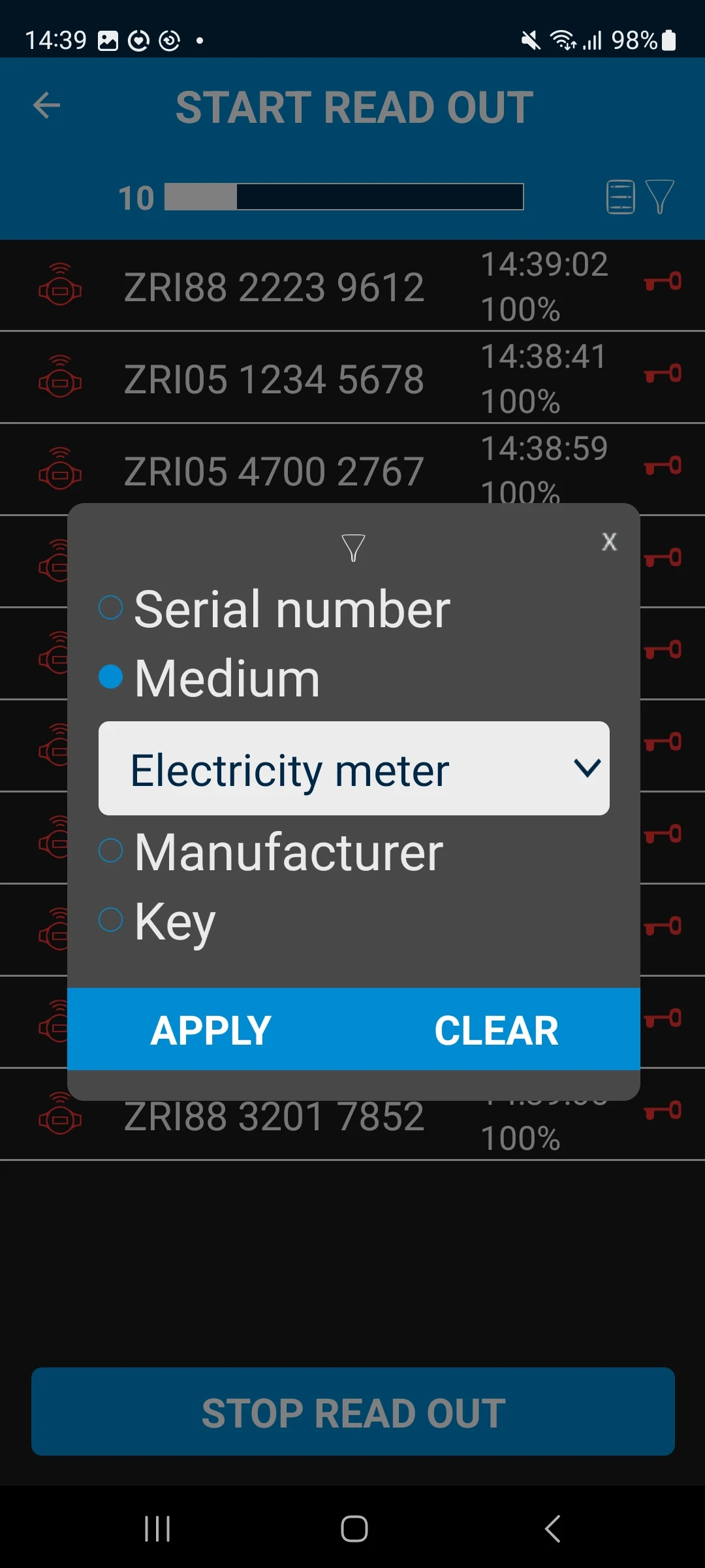 B.One Device Manager screenshot